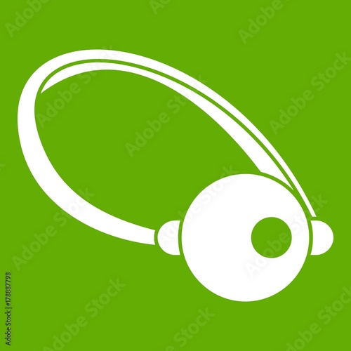 Clown nose icon green
