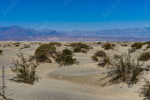 Desert View in Death Valley National Park California Nevada Unit