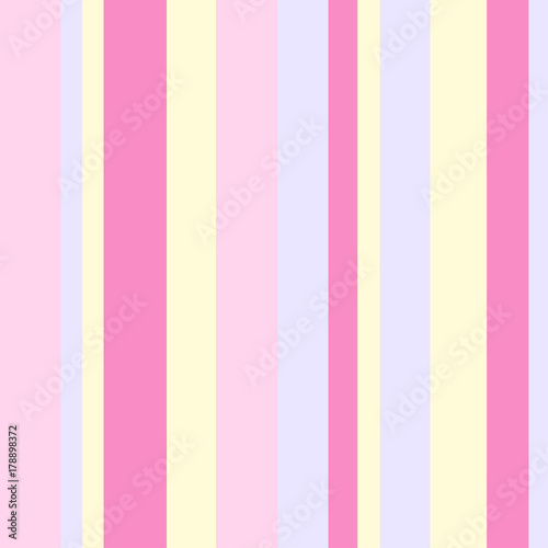 Seamless multicolored striped pattern with stylish and bright colors. Background for design in a vertical strip