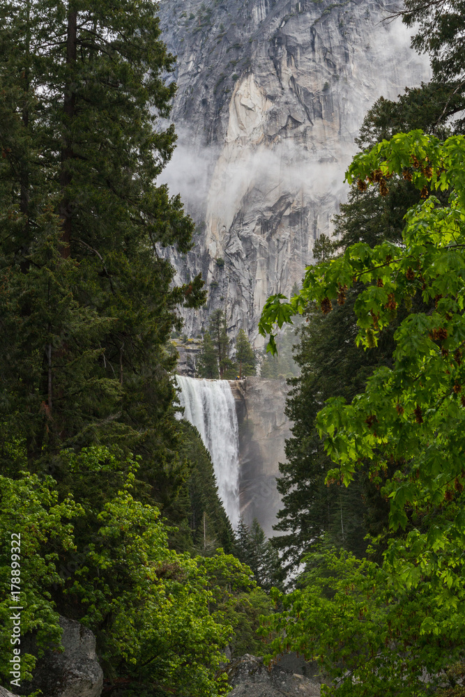 Vernal Fall in Yosemite National Park, California, USA
