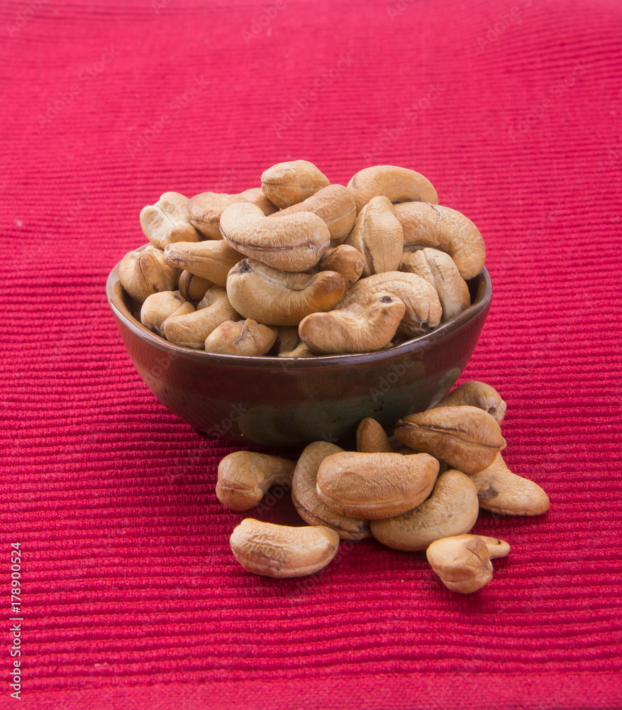 nuts. cashew nuts on the background nuts. cashew nuts on the background