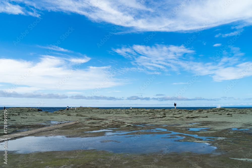 青森・千畳敷海岸の風景