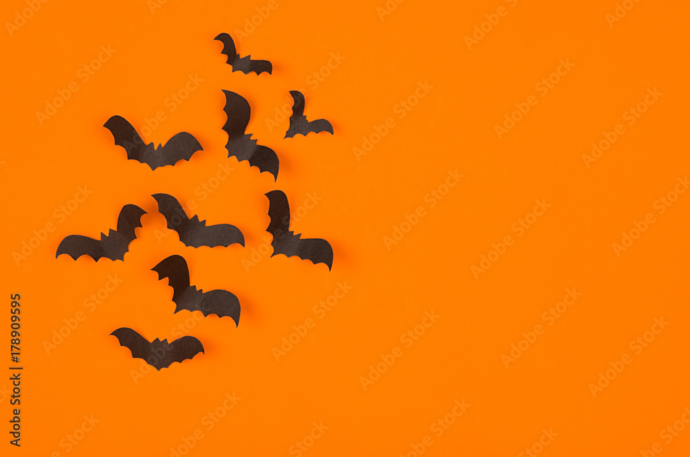 Fun halloween orange background, mock up. Template for advertising, design, cover. Fun halloween orange background, mock up. Template for advertising, design, cover.