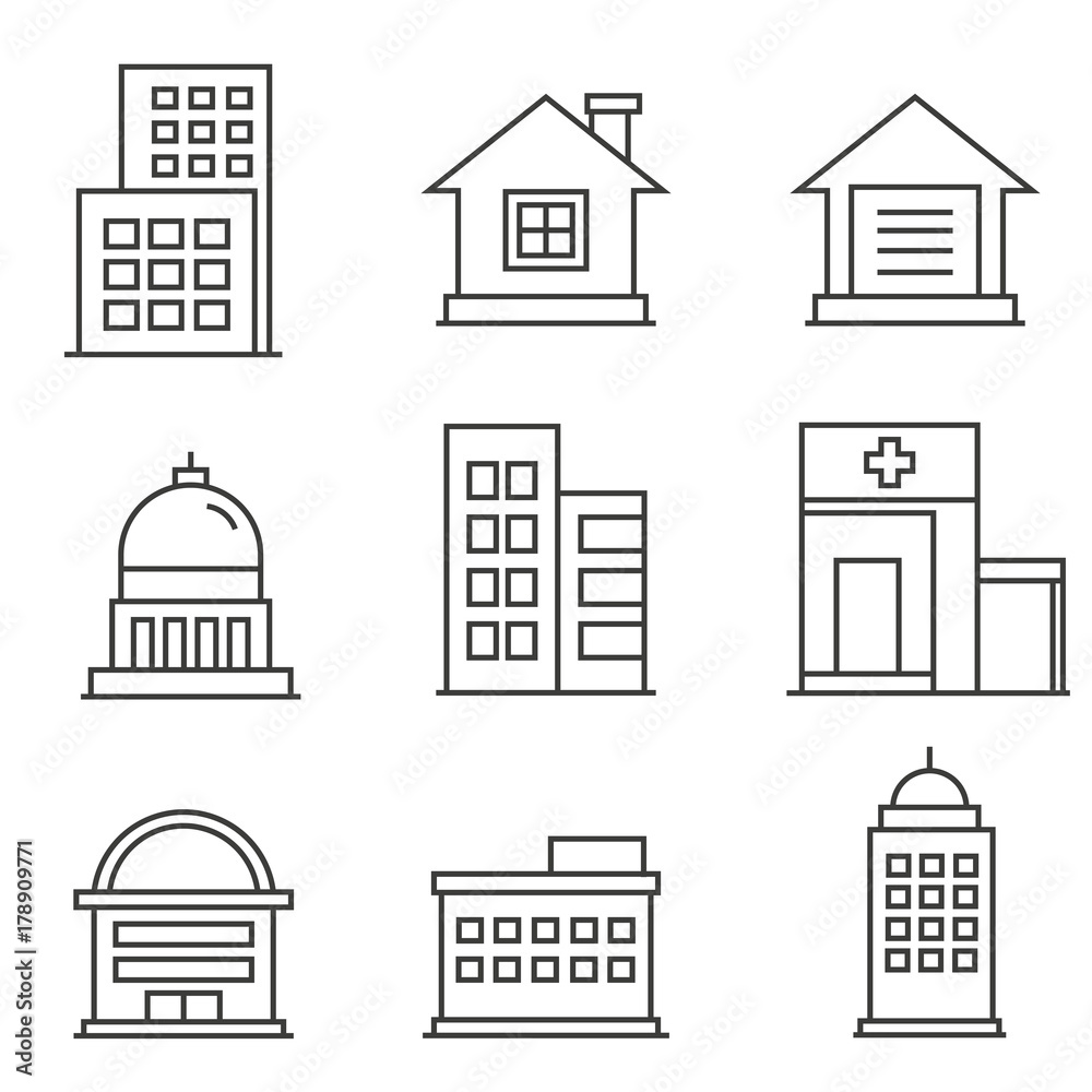 building icons 