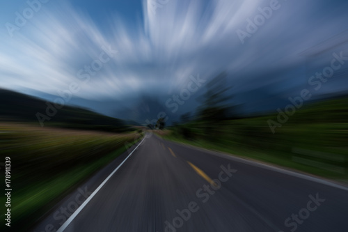 rapid highway © PRASERT