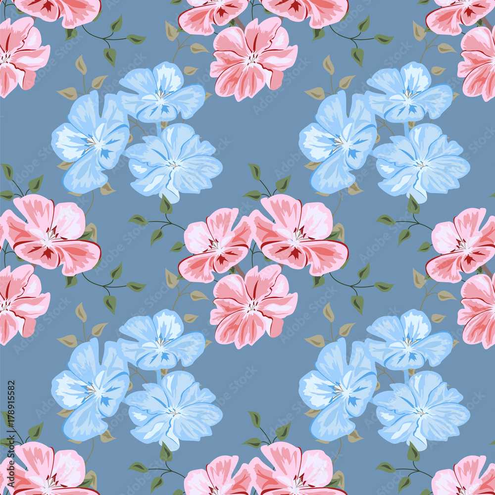 ForUHome Blue Wallpaper3D Floral Wallpaper Stick India  Ubuy