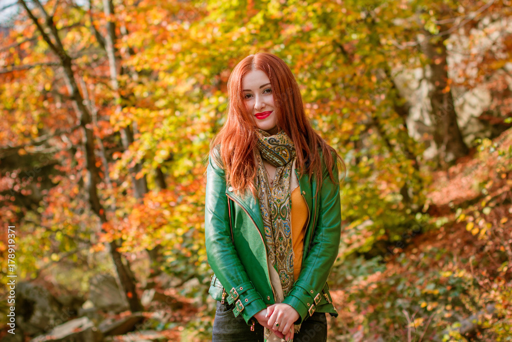 Woman in wild nature for blessing and enjoying nature greatness. Relaxation, meditation, harmony of inner life and mind. Unity of human and world. Exaltation of heart and consciousness. Woman in wild nature for blessing and enjoying nature greatness. Relaxation, meditation, harmony of inner life and mind. Unity of human and world. Exaltation of heart and consciousness.