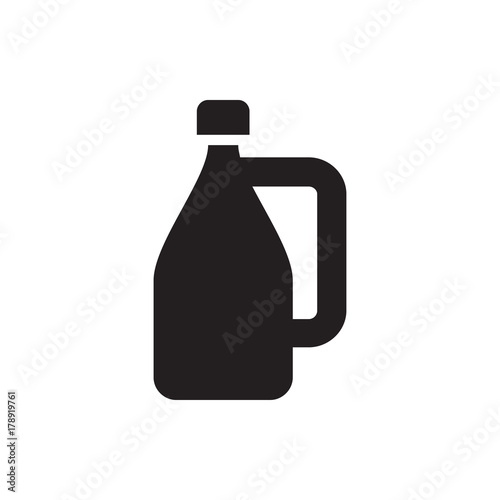 milk can icon illustration