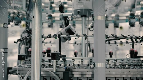 Modern textile factory