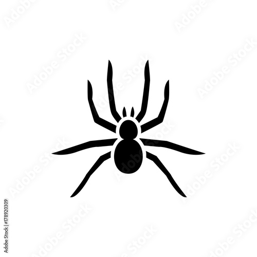 spider icon illustration