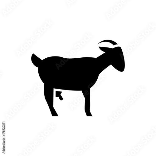 goat icon illustration