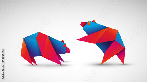 niedźwiedzie origami