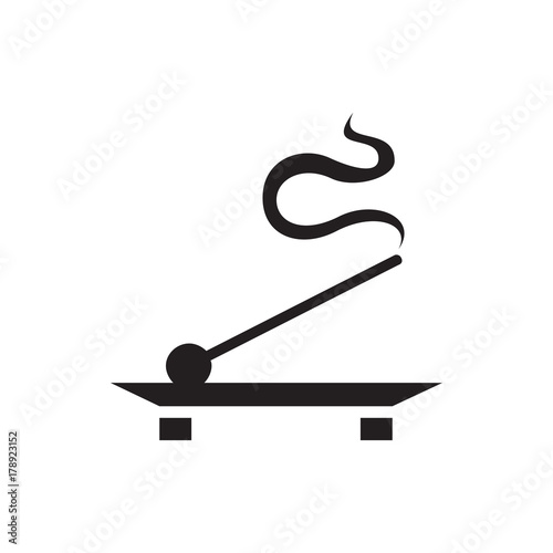 aroma stick  icon illustration