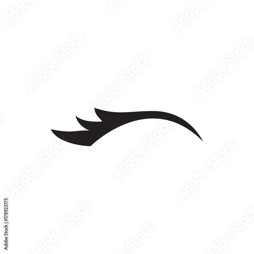 eyelashes icon illustration