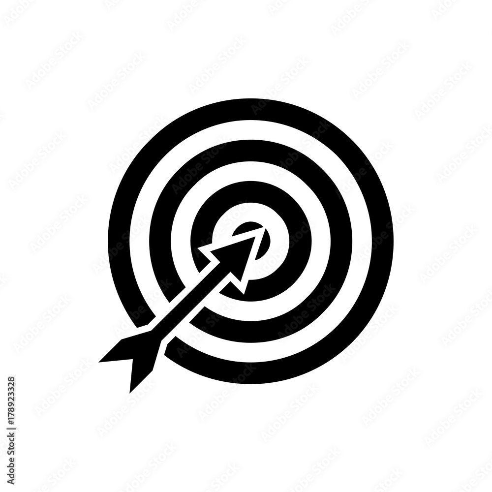 target icon illustration target icon illustration