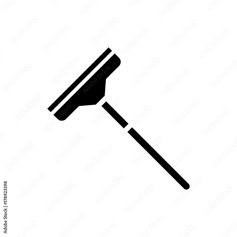 window squeegee icon illustration window squeegee icon illustration