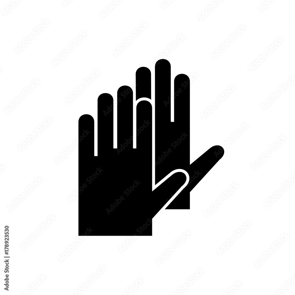 gloves icon illustration gloves icon illustration