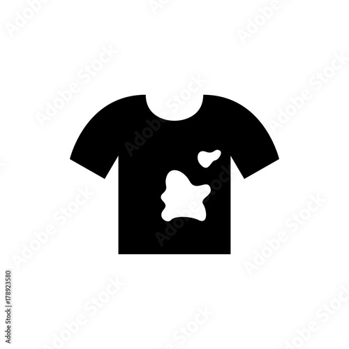 dirty laundry icon illustration