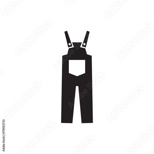 jumpsuit icon illustration