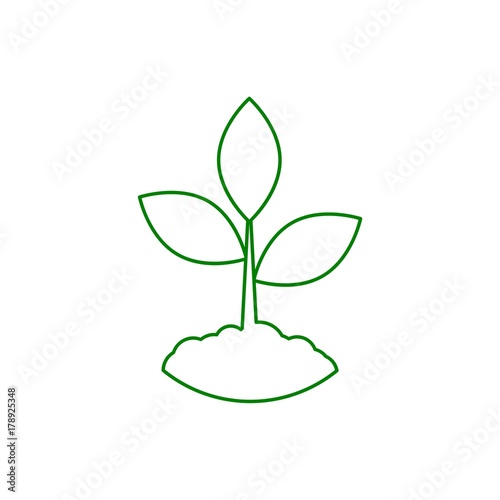 Plant sprout, Plant eco logo © sljubisa
