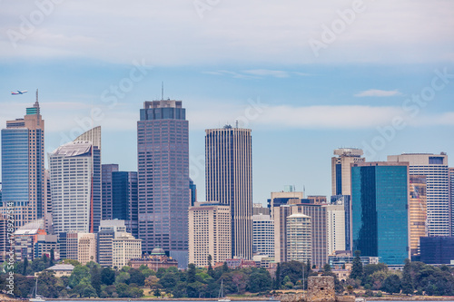 Sydney Skyline - high rise office buildings in the centre of Sydney, Australia