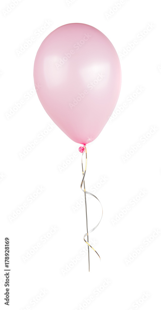 air colored balloons isolated