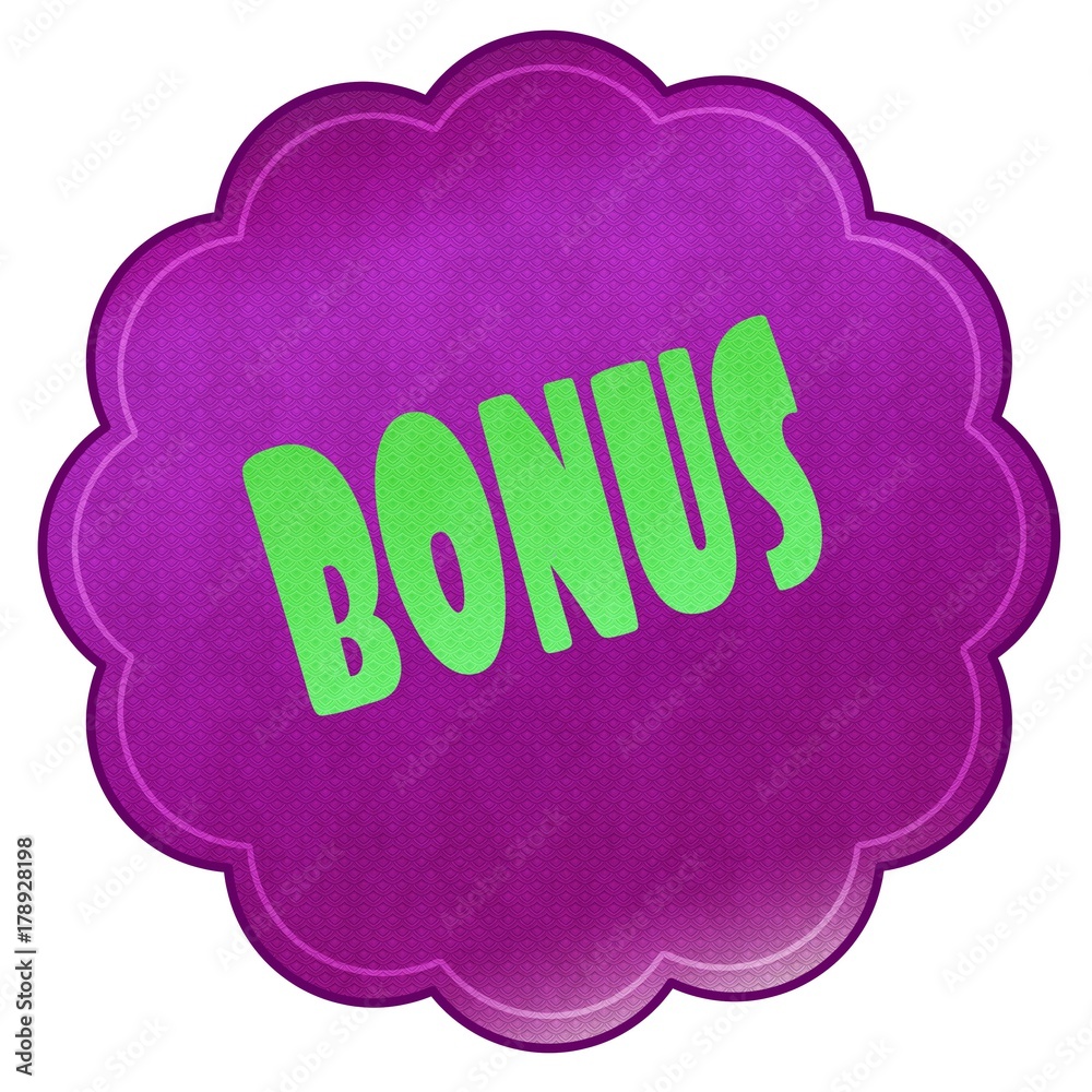 BONUS on magenta sticker. BONUS on magenta sticker.