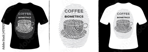 Coffee in my biometrics T-Shirt Design