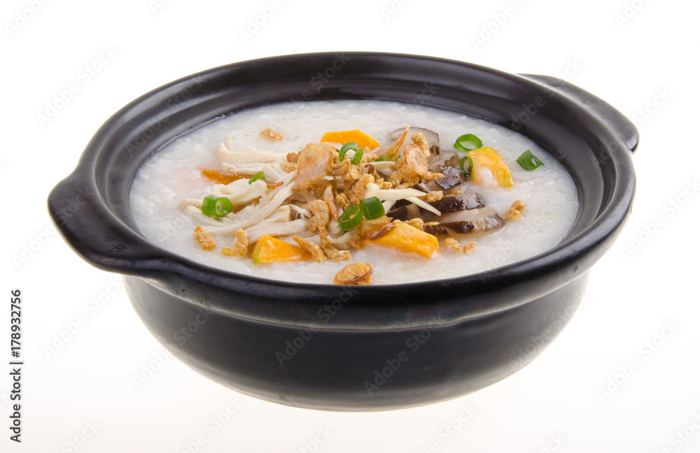 Simple and healthy porridge cooked with sweet potato. For diet and nutrition, healthy eating and lifestyle concepts. Simple and healthy porridge cooked with sweet potato. For diet and nutrition, healthy eating and lifestyle concepts.