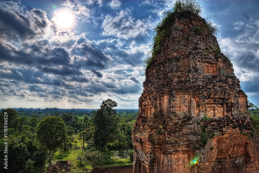 Obraz premium Temple in Ankor Wat
