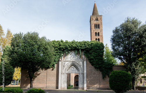 Church of San Giovanni Evangelista in Ravenna, Italy.