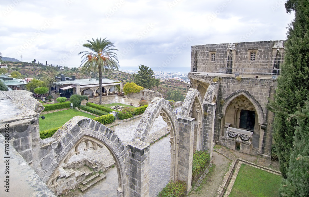 Bellapais Abbey in Northern Cyprus - Bellapais monastery - Cyprus landmarks