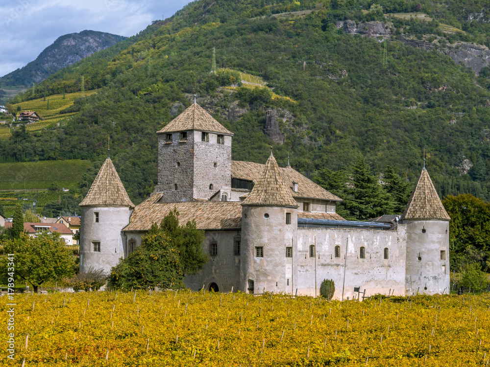 Schloss Maretsch Castle in Bolzano, South Tyrol
