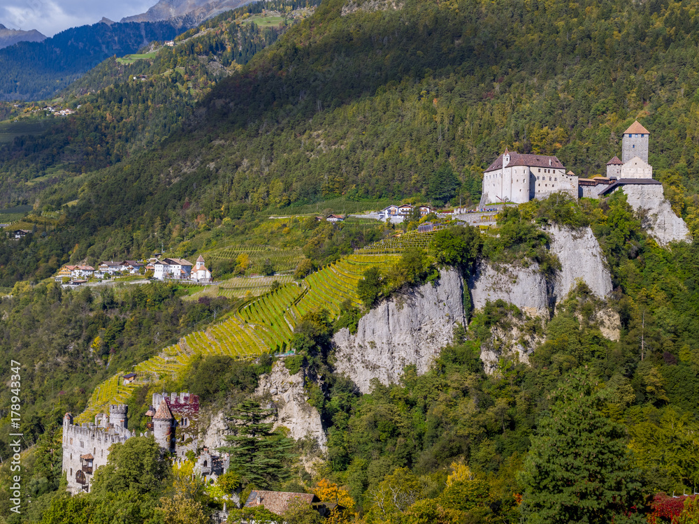 Castle Tyrol near Meran, Italy