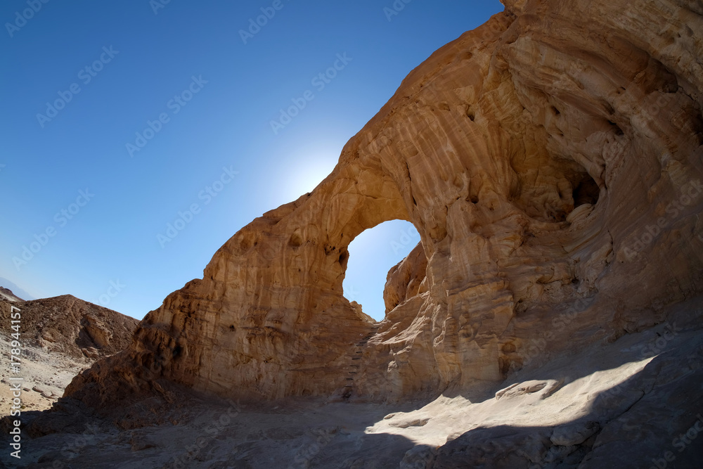 The big arch in Timna park.
