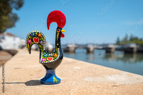 Barcelos Rooster. Tavira, Portugal photo
