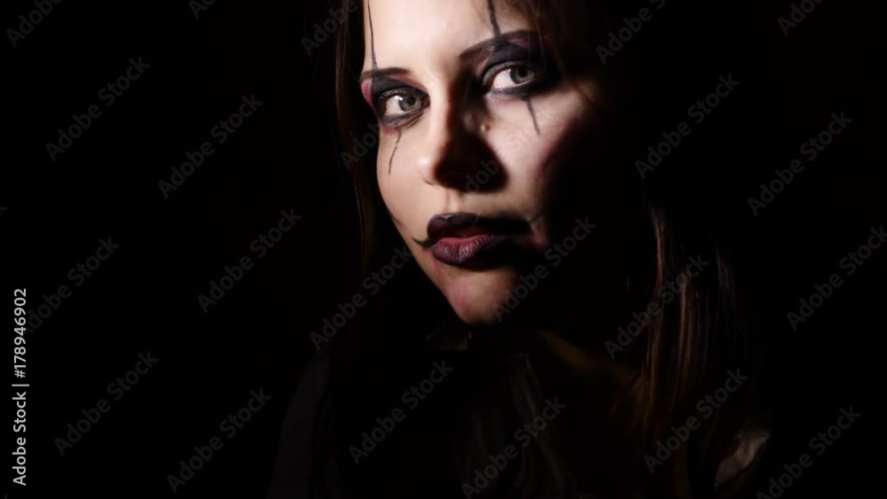 Close up portrait of a demon Close up portrait of a demon
