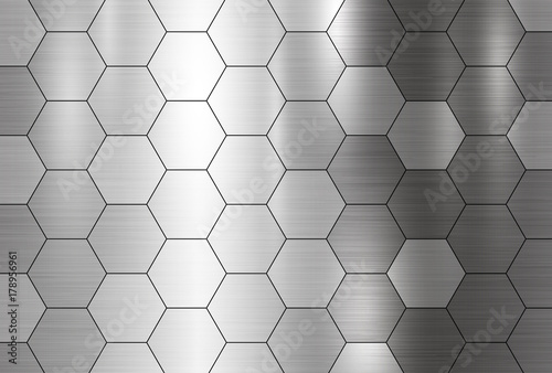 Metal texture background vector illustration
