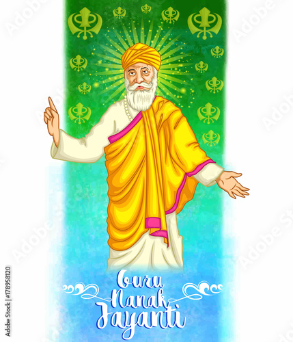 happy guru nanak jayanti illustration posters banners