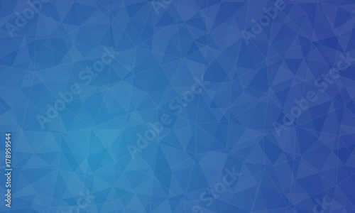 polygon blue background and texture.