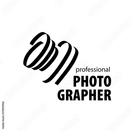 vector logo for photographer