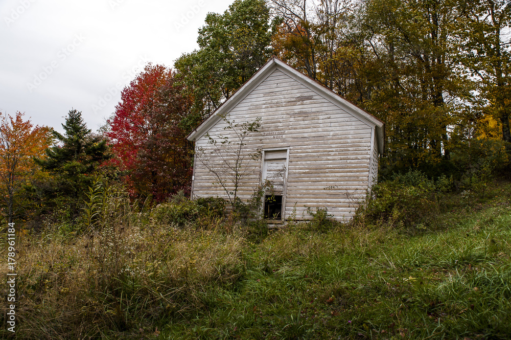 Abandoned One Room School - Mountains of West Virginia