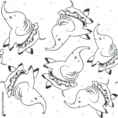 cartoon animal coloring coloring book pattern