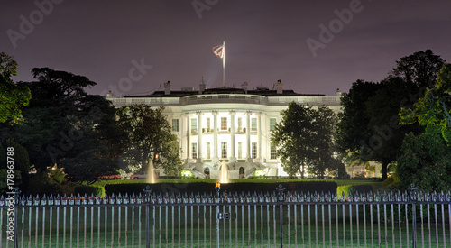 White House at Night photo