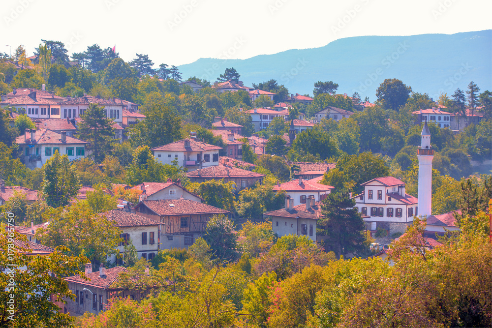 Traditional ottoman houses in Safranbolu, Turkey