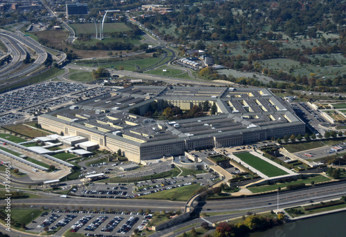 Pentagon aerial view photo