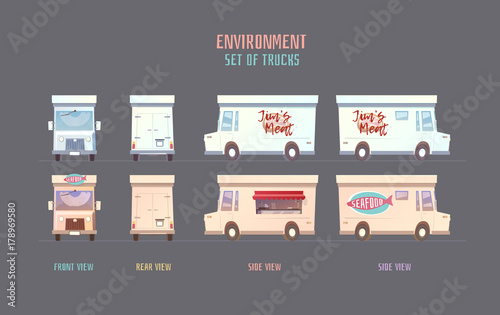Environment vector elemets for game