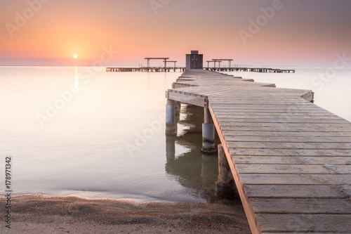 Sunrise at Santiago de la Ribera