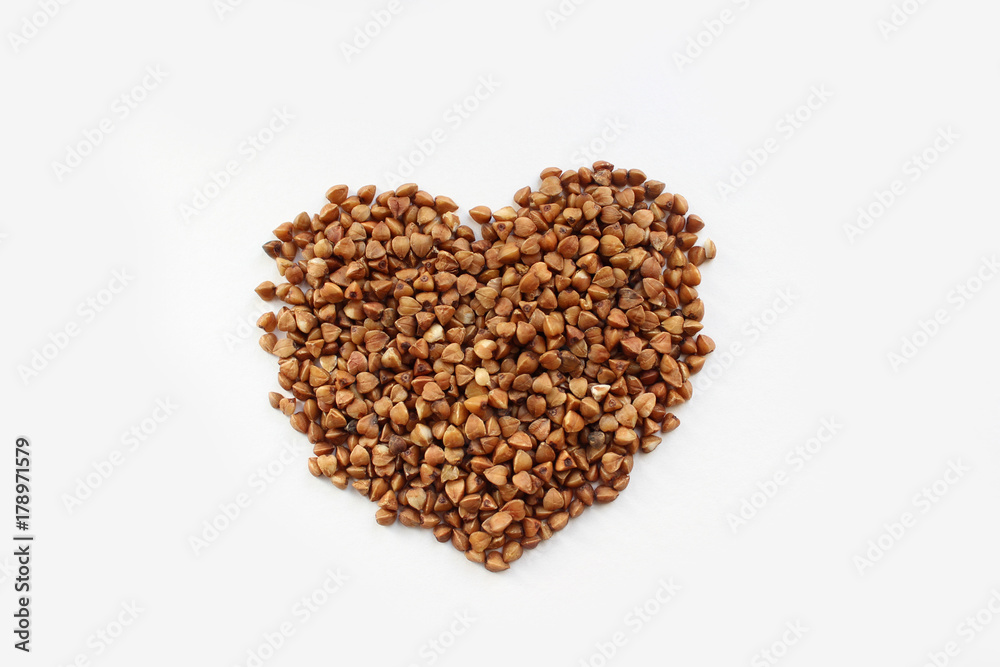 Buckwheat heart, love Buckwheat heart, love