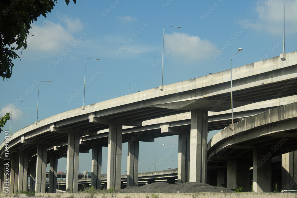 road highway bridge junction